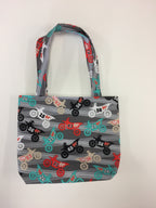 Medium Tote Bag - Motorbikes