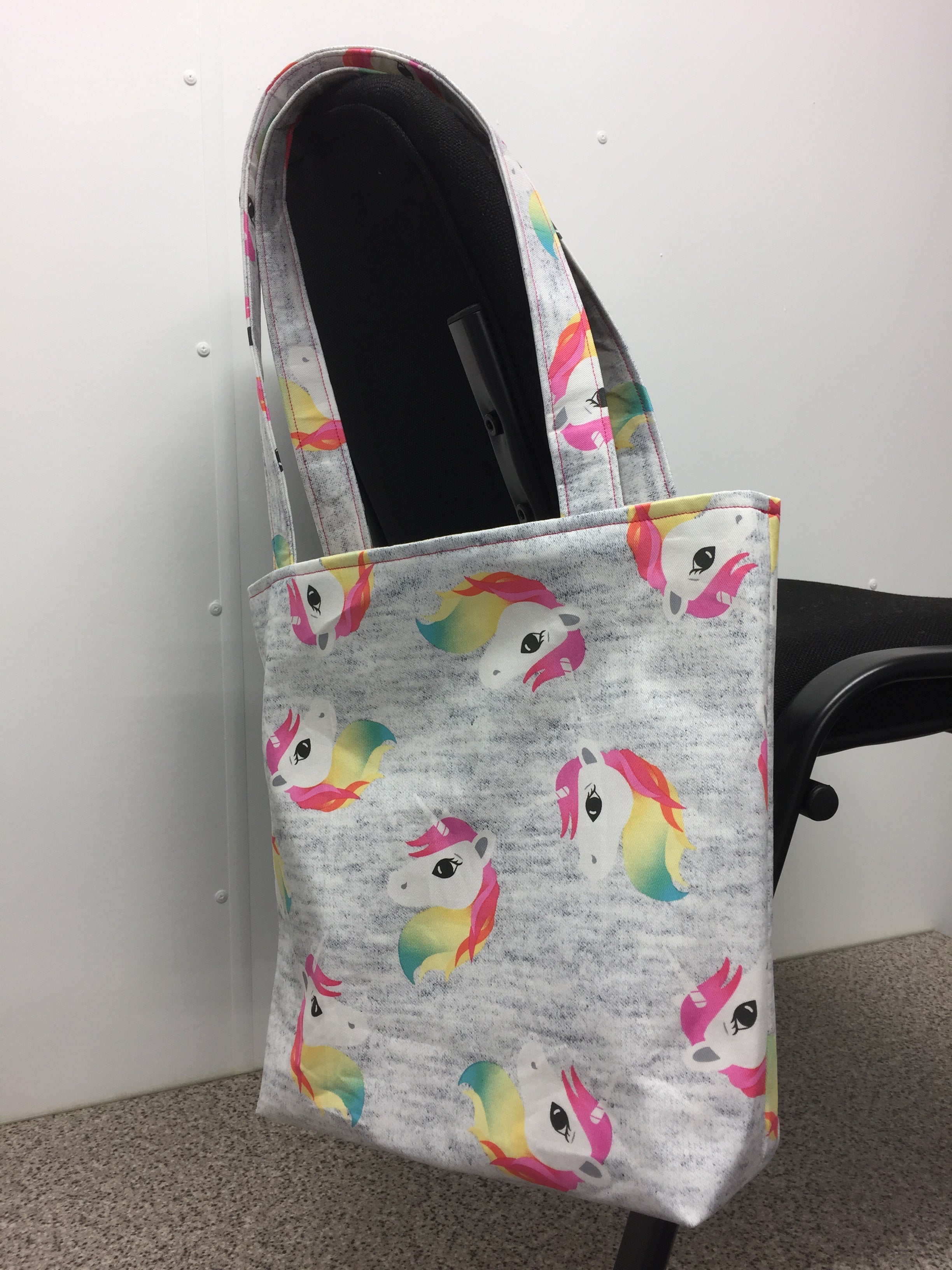 Medium Tote Bag - Unicorns