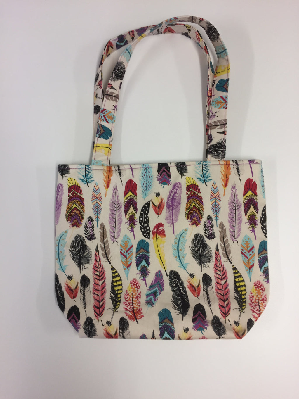 Medium Tote Bag - Feathers
