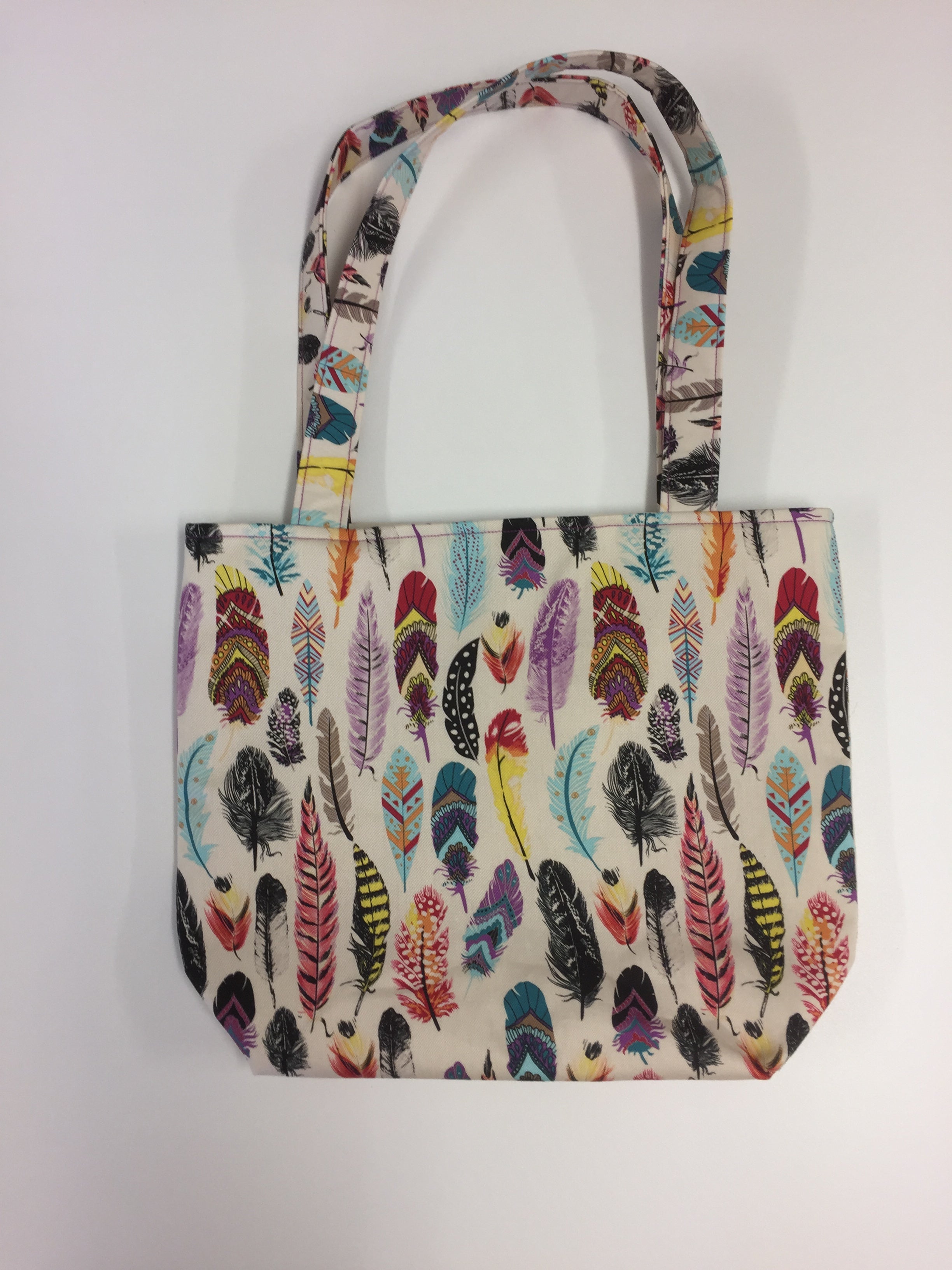Medium Tote Bag - Feathers