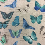 Medium Tote Bag - Blue Butterfly