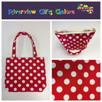 Medium Tote Bag - Red Spot