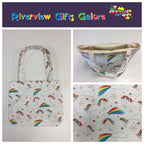 Medium Tote Bag - Unicorns & Rainbows