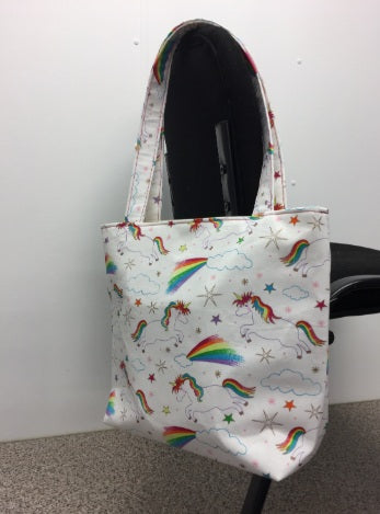 Medium Tote Bag - Unicorns & Rainbows