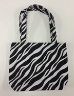 Medium Tote Bag - Zebra Print