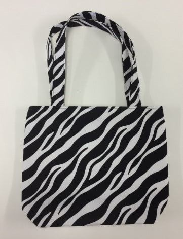 Medium Tote Bag - Zebra Print