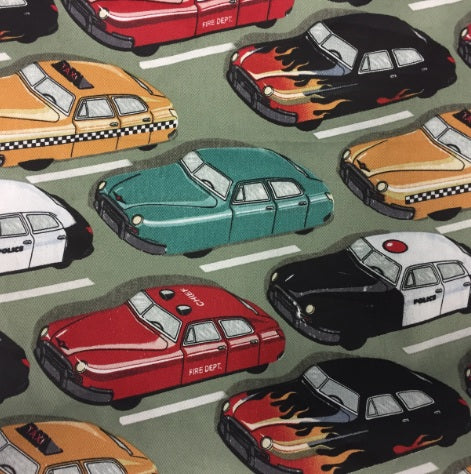 Medium Tote Bag - Vintage Cars