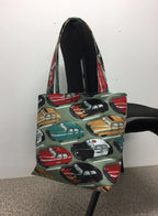 Medium Tote Bag - Vintage Cars