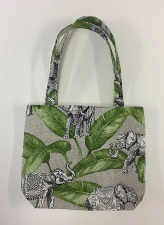 Medium Tote Bag - Elephants
