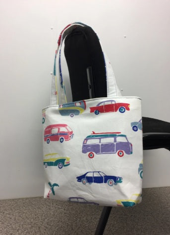 Medium Tote Bag - Caravans