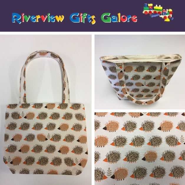 Medium Tote Bag - Echidnas Cream