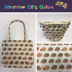 Medium Tote Bag - Echidnas Cream