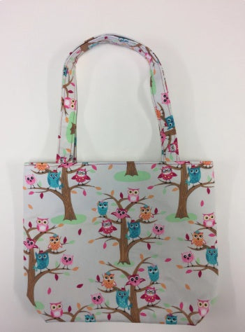 Medium Tote Bag - Owls