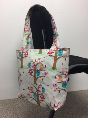 Medium Tote Bag - Owls