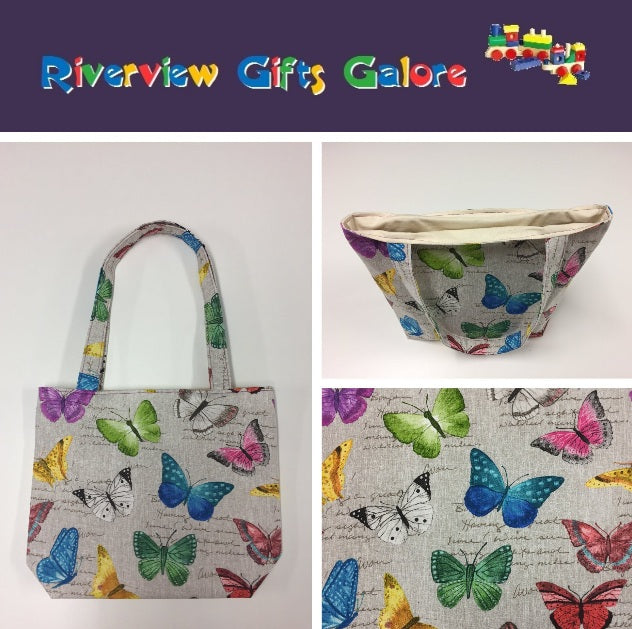 Medium Tote Bag - Butterflies