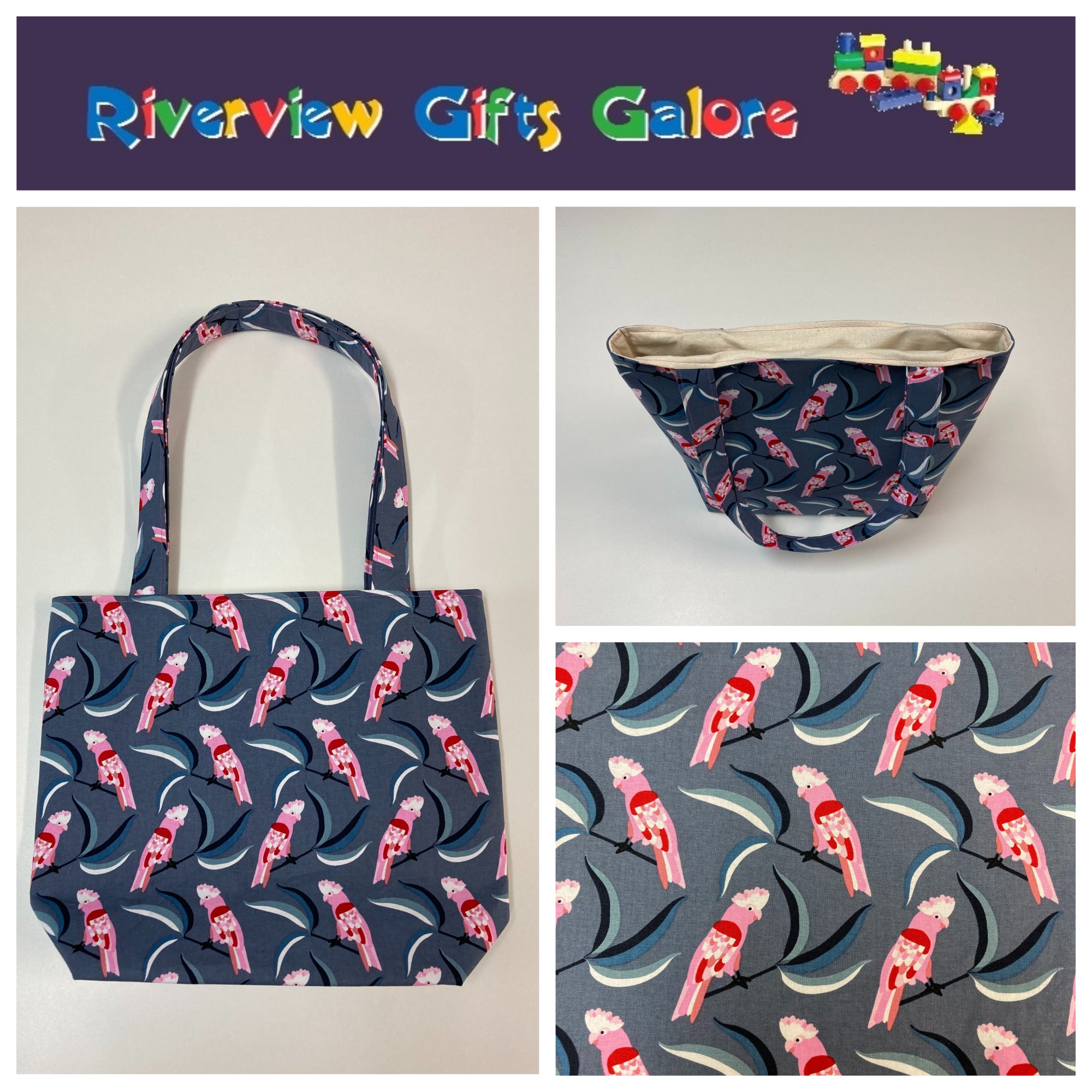 Medium Tote Bag - Galah