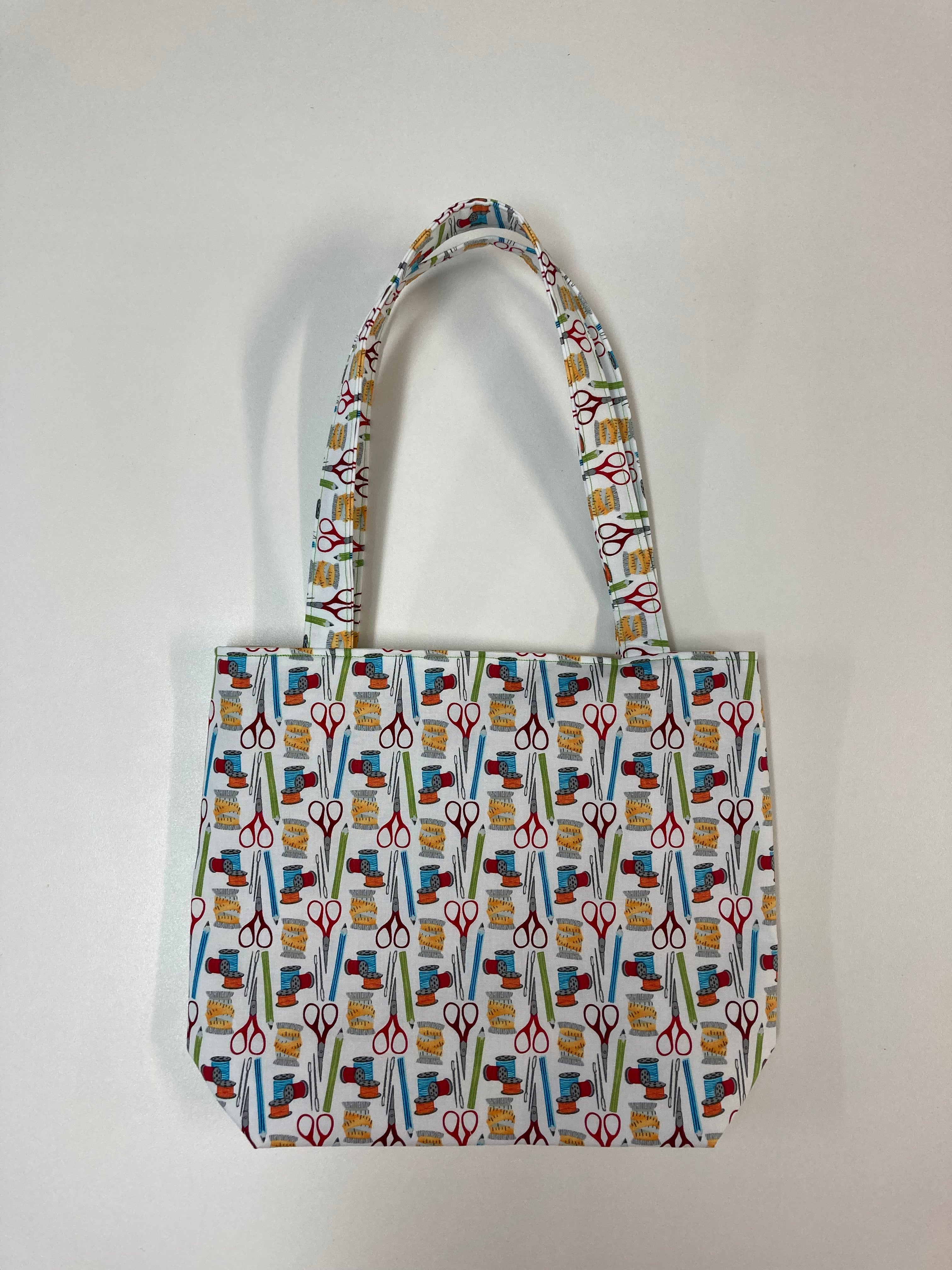 Medium Tote Bag - Sewing