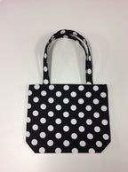 Medium Tote Bag - Black Spot
