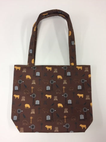 Medium Tote Bag - Farmers Fighting Spirit - Animals