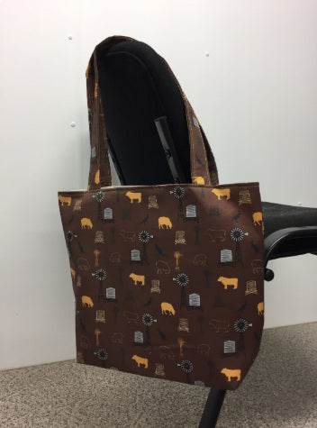Medium Tote Bag - Farmers Fighting Spirit - Animals