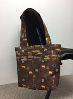 Medium Tote Bag - Farmers Fighting Spirit - Words & Animals
