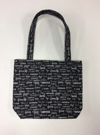 Medium Tote Bag - Farm Sweet Farm - Charcoal