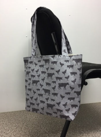 Medium Tote Bag - Farm Sweet Farm - Animals
