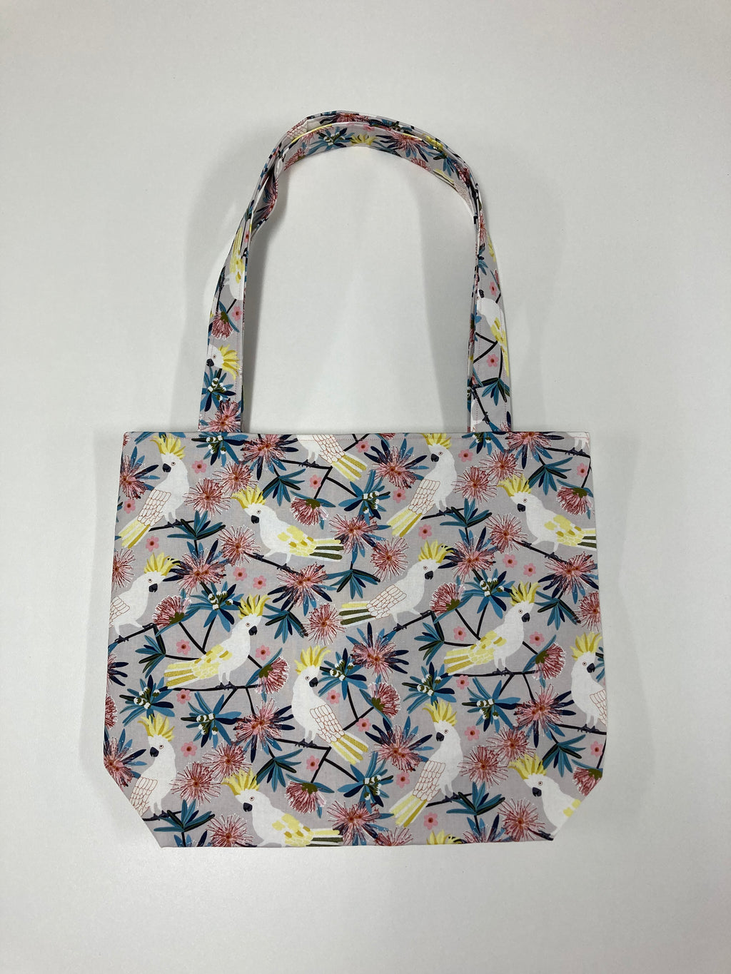 Medium Tote Bag - White Cockatoo
