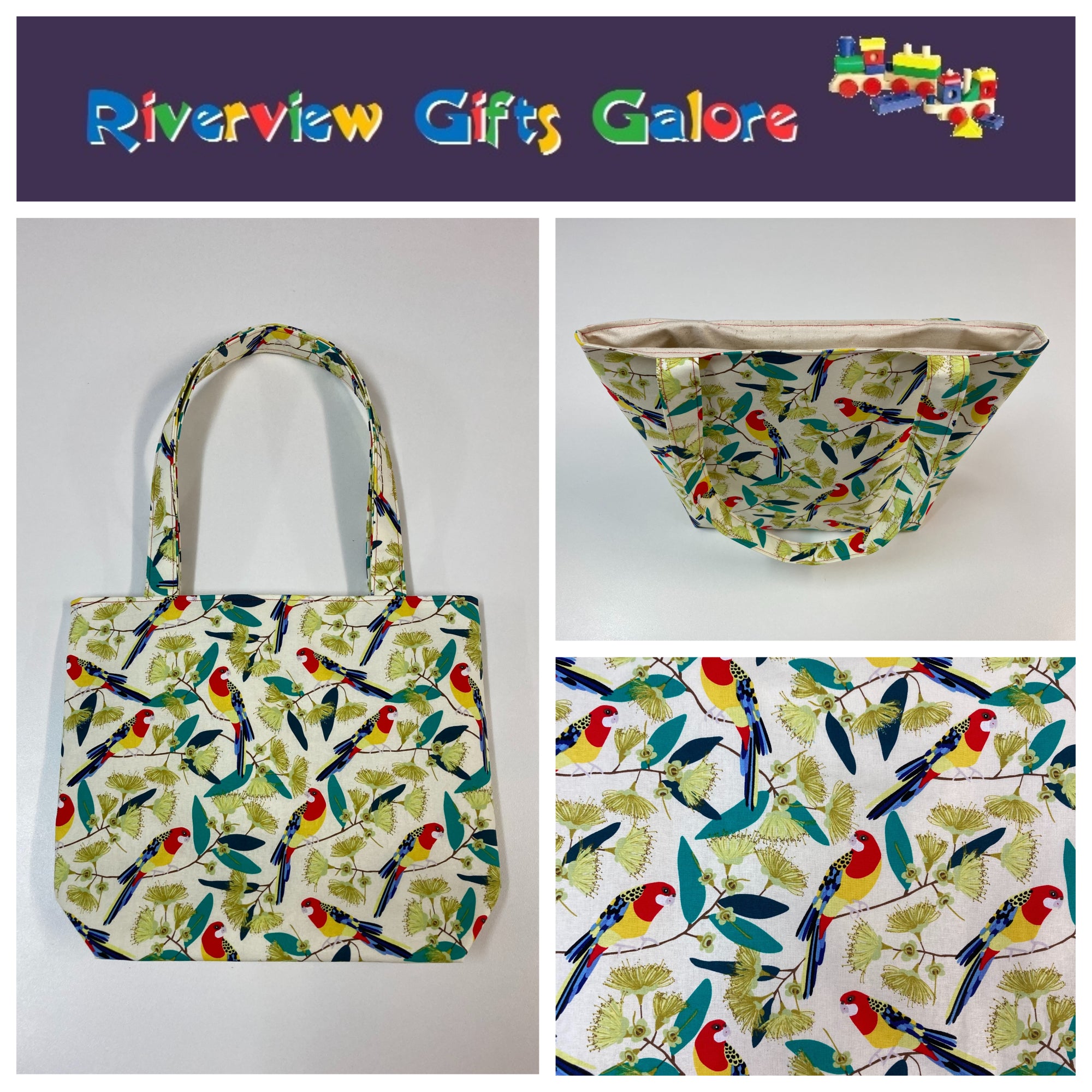 Medium Tote Bag - Rosella