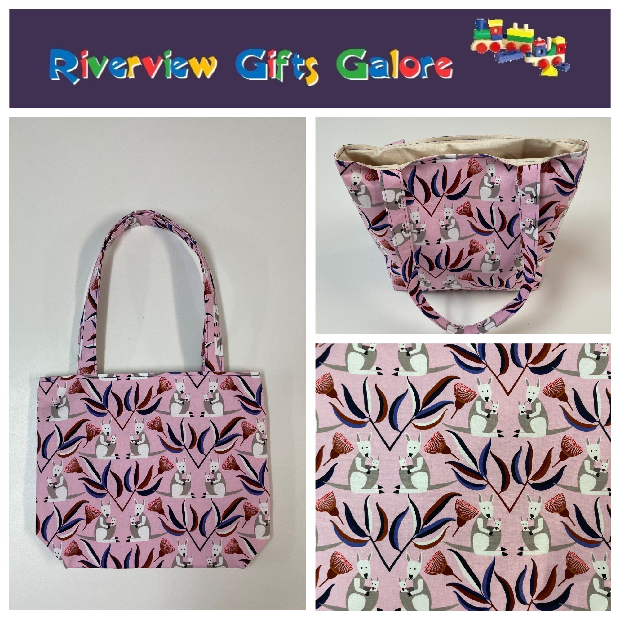 Medium Tote Bag - Kangaroo