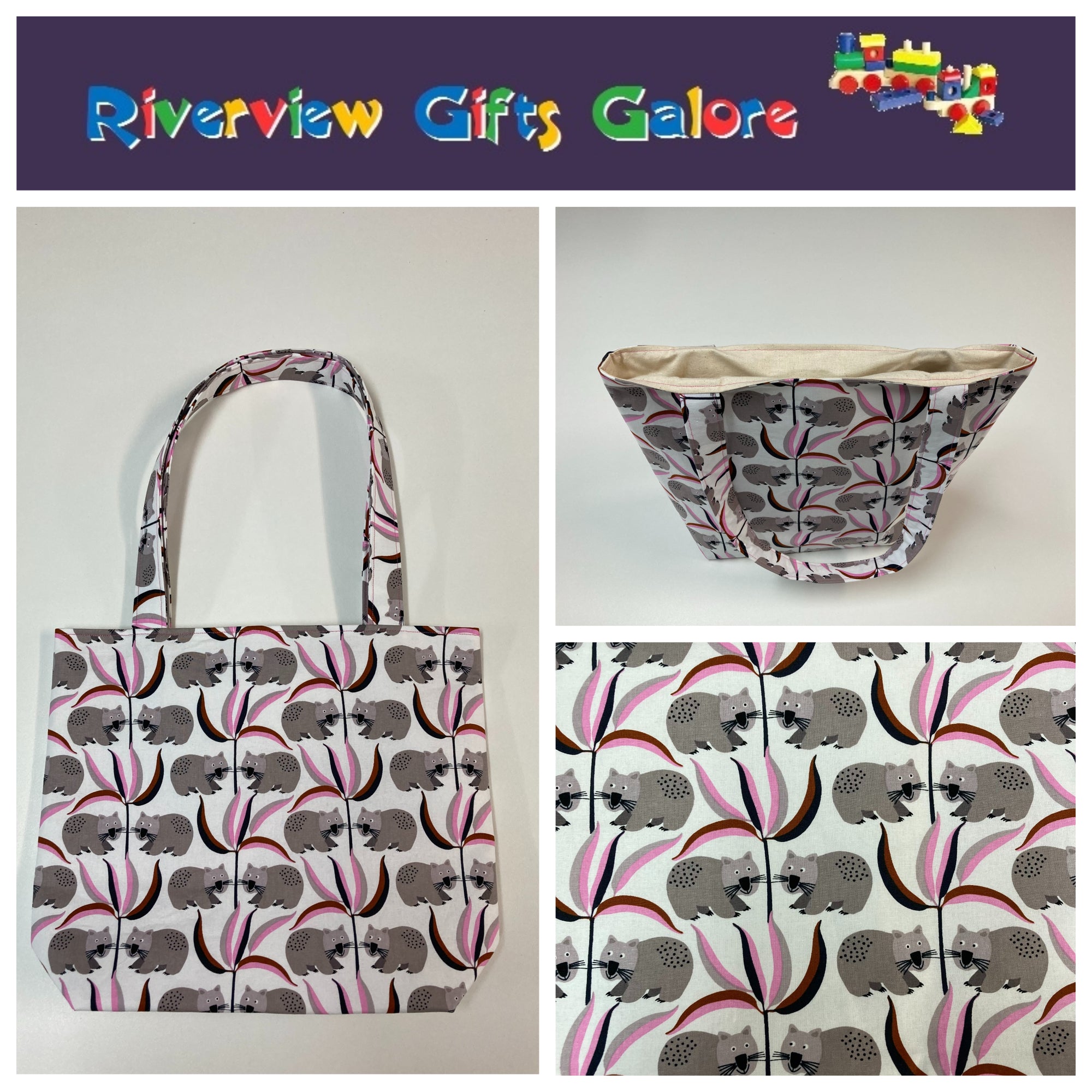 Medium Tote Bag - Wombat