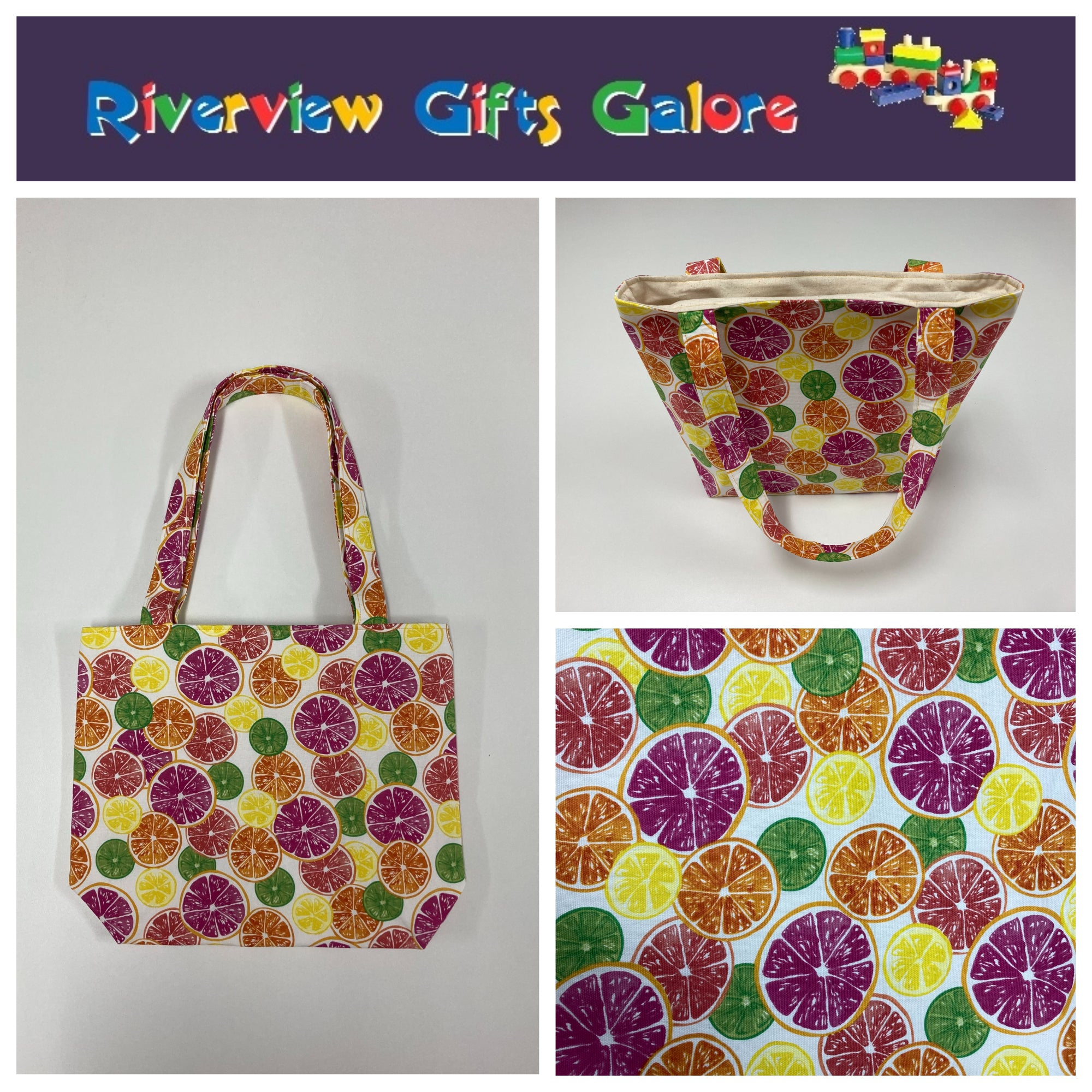 Medium Tote Bag - Citrus