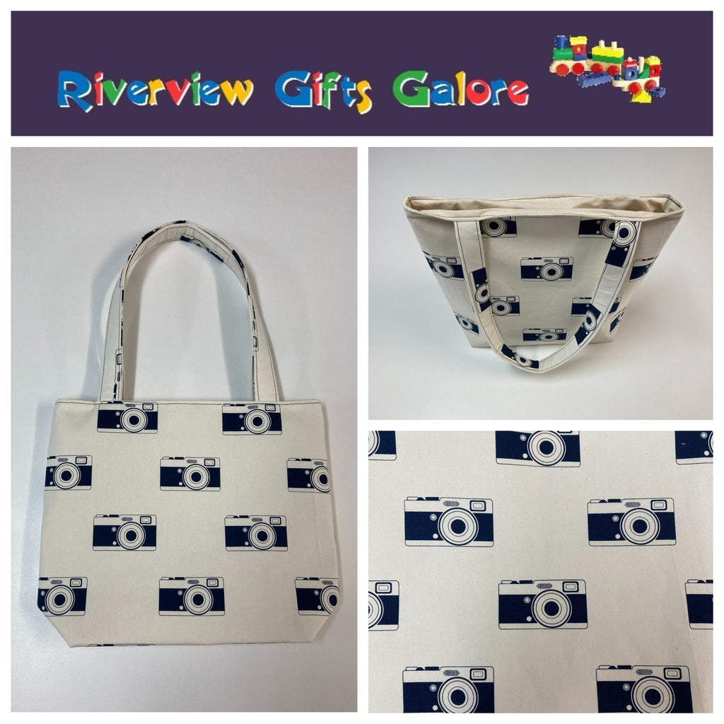 Medium Tote Bag - Cameras