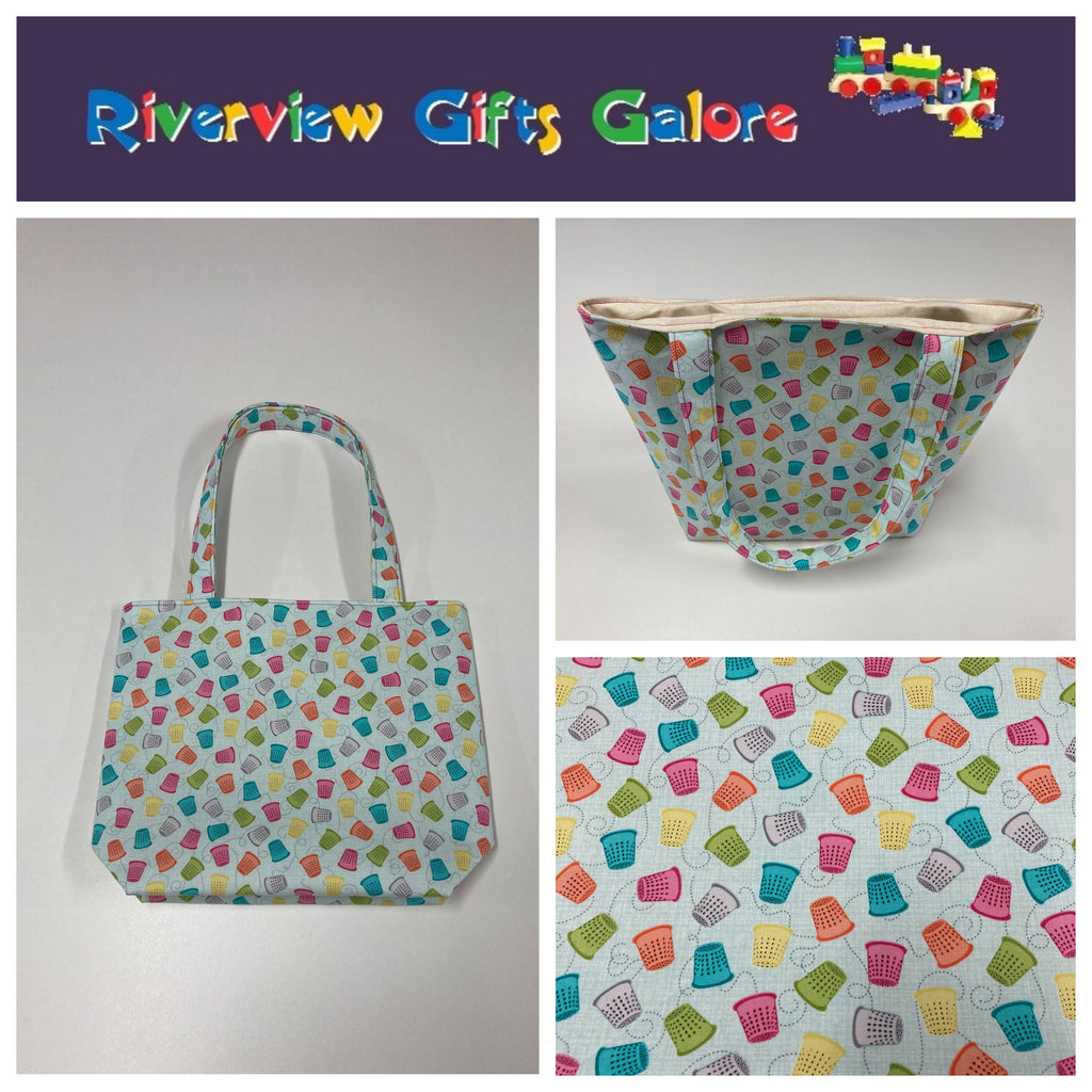 Medium Tote Bag - Thimbles