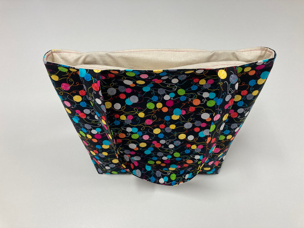 Medium Tote Bag - Little Yarn Balls