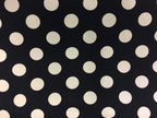 Medium Tote Bag with Zip - Navy Spot