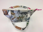 Medium Tote Bag with Zip - Safari