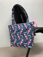 Medium Tote Bag with Zip - Galahs