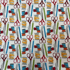 Medium Tote Bag with Zip - Sewing