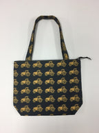Medium Tote Bag with Zip - Farmers Fighting Spirit - Tractors