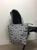 Medium Tote Bag with Zip - Farm Sweet Farm - Animals