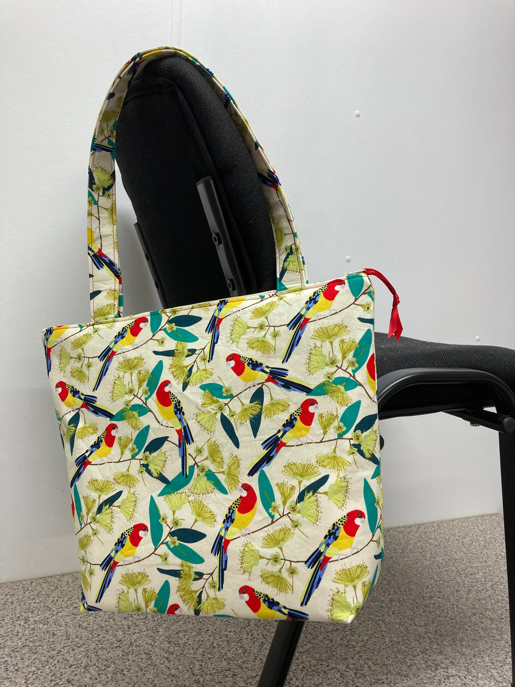 Medium Tote Bag with Zip - Rosella