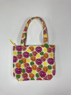 Medium Tote Bag with Zip - Citrus