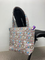 Medium Tote Bag with Zip - Sew Vintage