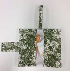 Nappy Wallet – Green Hibiscus