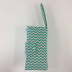 Nappy Wallet – Aqua Chevron