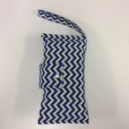 Nappy Wallet – Blue Chevron