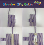 Nappy Wallet – Purple Chevron