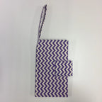 Nappy Wallet – Purple Chevron