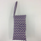 Nappy Wallet – Purple Chevron